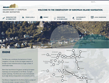 Tablet Screenshot of inland-navigation.org